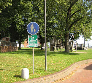 Blick über die Anlage