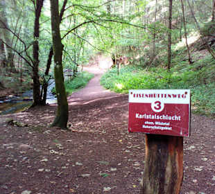 Wanderweg Eisenhüttenweg in Trippstadt