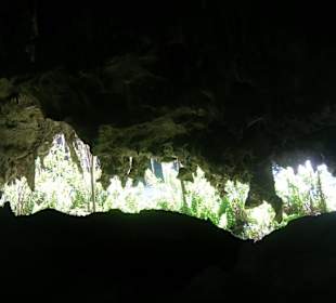 Höhle Los tres Ojos Tropfsteinhöhle