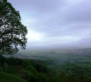 Ausblick auf die Gegend von oben