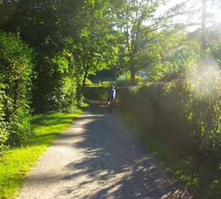 Fahrrad und Wanderwege