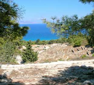 Ausgrabungsstätte von Kamiros