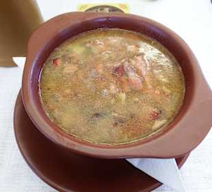 Bohnensuppe