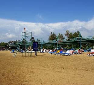 Vom Sunrise Richtung Kumköy-Evrenseki am Strand