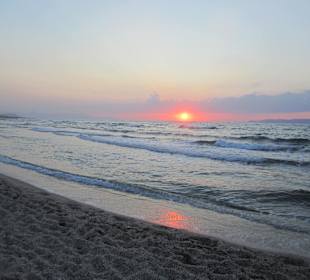 Sonnenuntergang bei Gouves, in nur 12 Autominuten