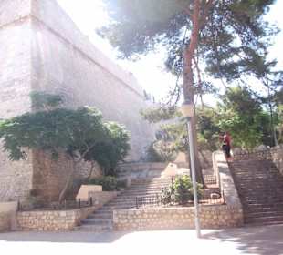 Entdeckung der Festung