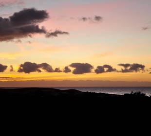 Sonnenuntergang am Strand von Meoleras
