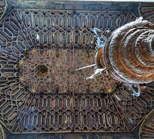 Blick zur Decke im Langschiff - eine Pracht!