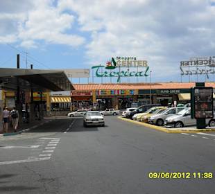 Bushaltestelle, Taxi, Tropical-Center