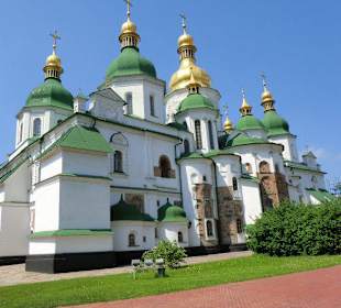 Besichtigung Sophien Kathedrale in Kiew