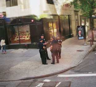 Polizisten in New York