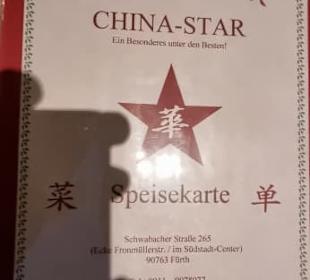 Speisekarte