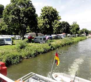 Campingplatz auf dem Tanzwerder