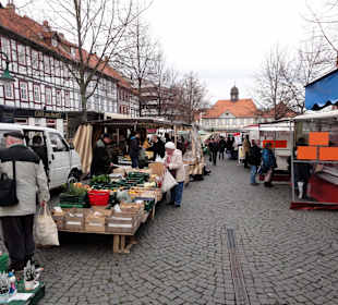 Rundgang über den Wochenmarkt in Northeim