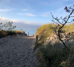 Strand am Leuchtturm  