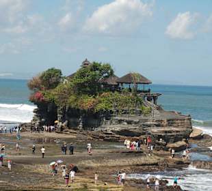 Schöner Tempel im Meer