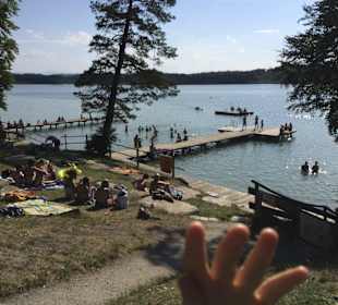 Hardtsee fußläufig oder in 3 Min mit Auto