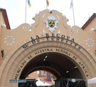 Die Markthalle von Santa Cruz