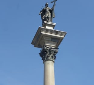 Teil der Altstadt-Silhouette von Warschau