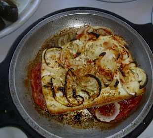 Überbackener Fetakäse