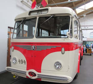 Im Museum des öffentlichen Peronennahverkehrs