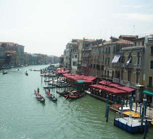 Blick von der Rialto-Brücke