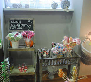 Wnętrze sklepu Cukier Lukier.