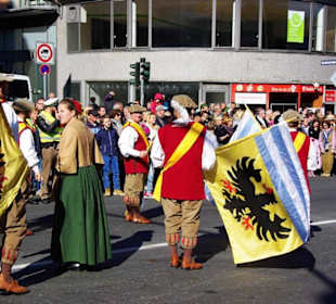Hilpoltsteiner Burgfesttrommler Fahnenschwinger