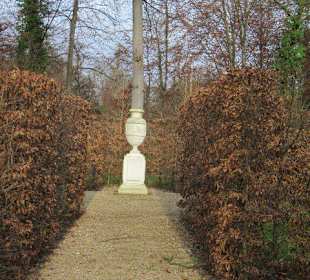Schlosspark Schwetzingen im Winter
