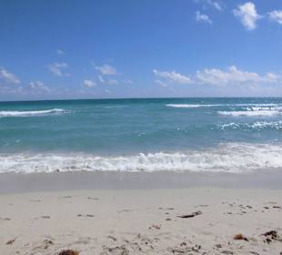 Blick auf den Strand