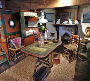 In der Wohnstube eines Schiffers 