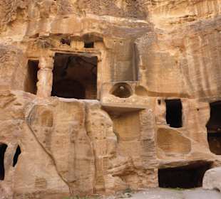 Unterwegs in Little Petra