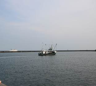 Im Südhafen von Helgoland