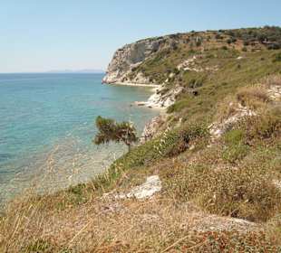 Landschaft Pappa Beach
