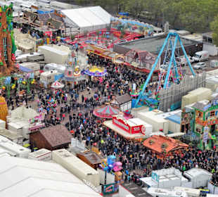 Der Freimarkt 2018 aus Vogelperspektive