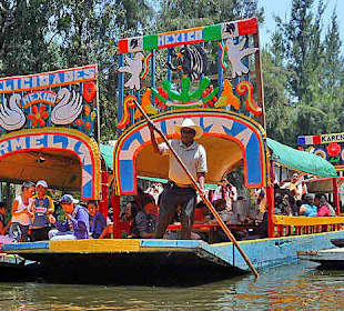 Rundfahrt in Xochimilco