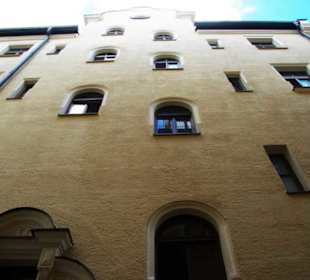 Hintere Front vom Haus