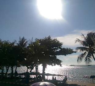 Beach Road beim Sonenuntergang