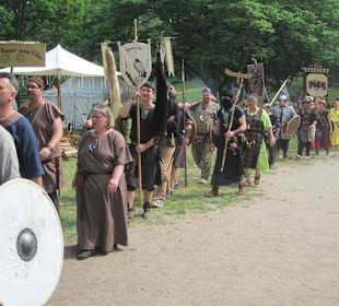 Mittelalterlichen Tage in der Festung