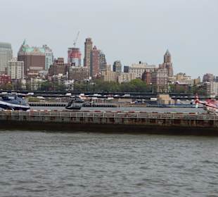 Downtown Manhattan Heliport und Brooklyn Heights