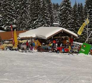 Hochbichl Hütte im Winter