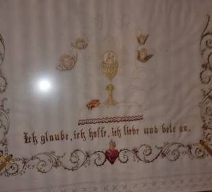 Über den Bett