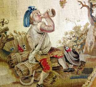 Wandteppich im Pavillon de Vendôme