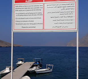 Bootsanleger Ausflug Jebel Harim