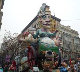 Fin de semana en fallas de valencia