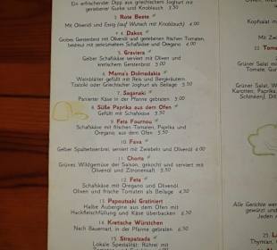 Auszug aus der Karte