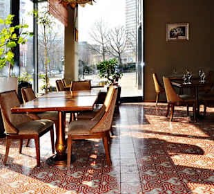 Das Sen Restaurant im vorderen Bereich