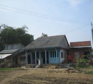 Landschaft zwischen Rach Gia und Saigon