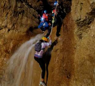 Attività speleoturistica area della cascata