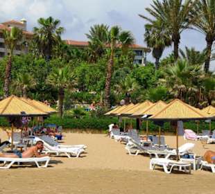 Vom Sunrise Richtung Kumköy-Evrenseki am Strand